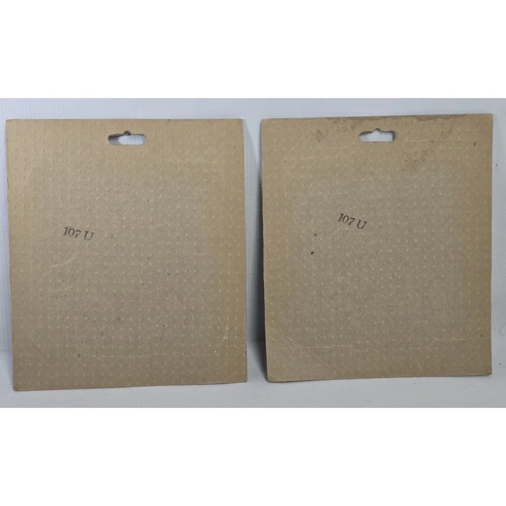 2 Vintage Fernal Solid Maple Hardwood Double Outlet Light Switch Plate Cover USA